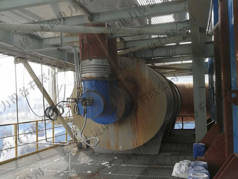 Hot blast furnace and combustion system of Wuyang Iron and Steel Co., Ltd